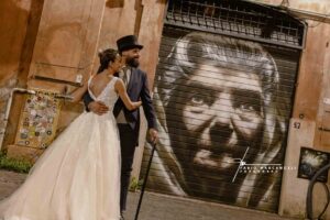 Sguardi incuriositi di sposi v